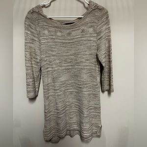 White House Black Market tan sweater